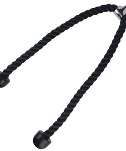 Cuerda larga de tríceps FOLUXING para sistema de poleas de