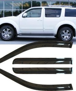 Juego de 4 deflectores de lluvia irrompibles originales a