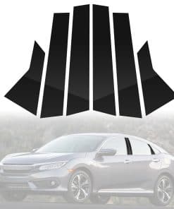 Kit de molduras para postes para Honda Civic 10th Gen Sedán