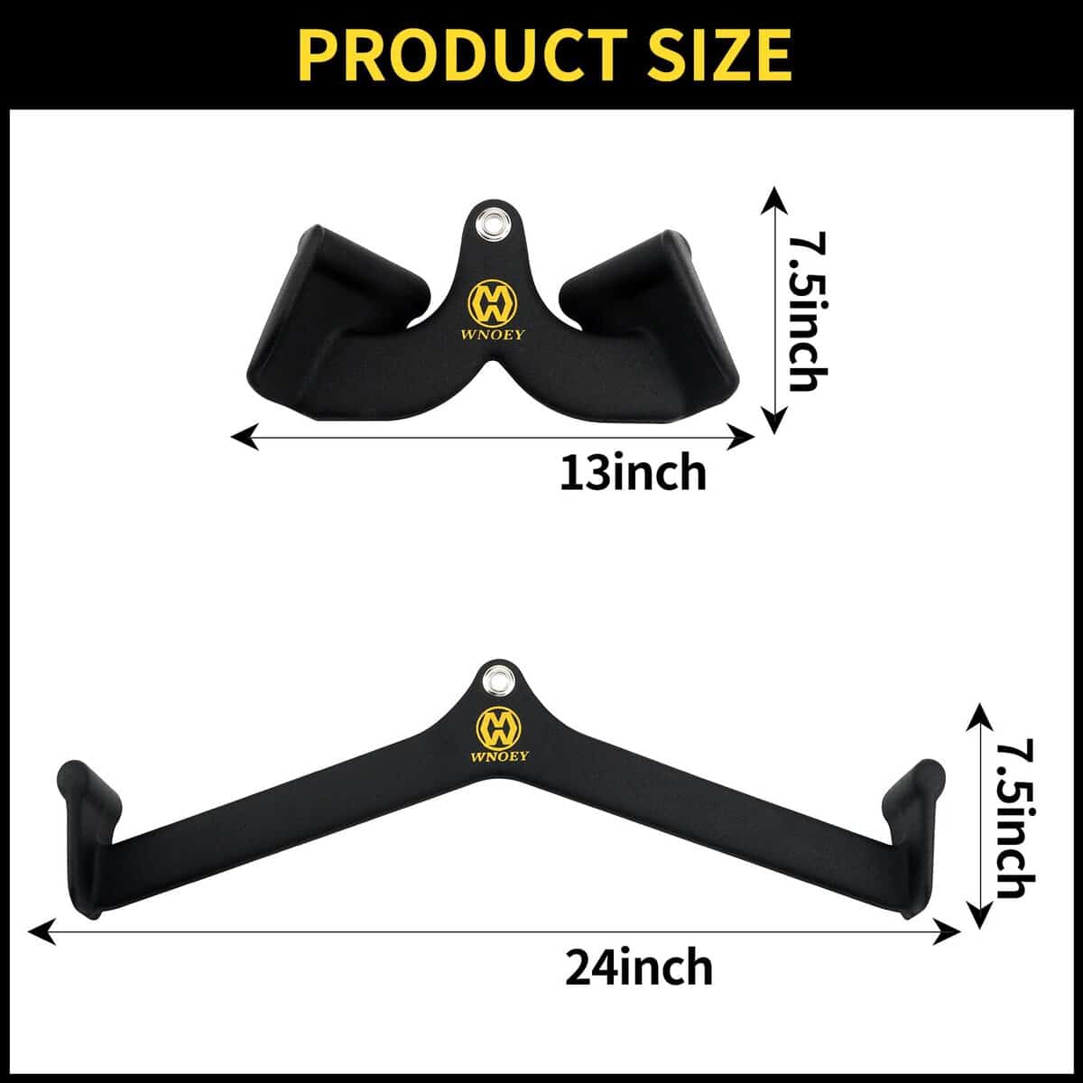 Barra de Lat Pull Down WNOEY, Accesorios de jalón LAT T-bar - Imagen 3