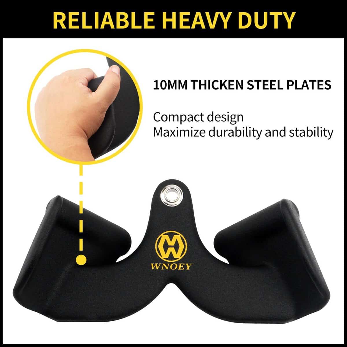 Barra de Lat Pull Down WNOEY, Accesorios de jalón LAT T-bar - Imagen 5