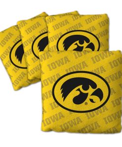 Bolsas de maíz para cornhole YouTheFan NCAA Iowa Hawkeyes -
