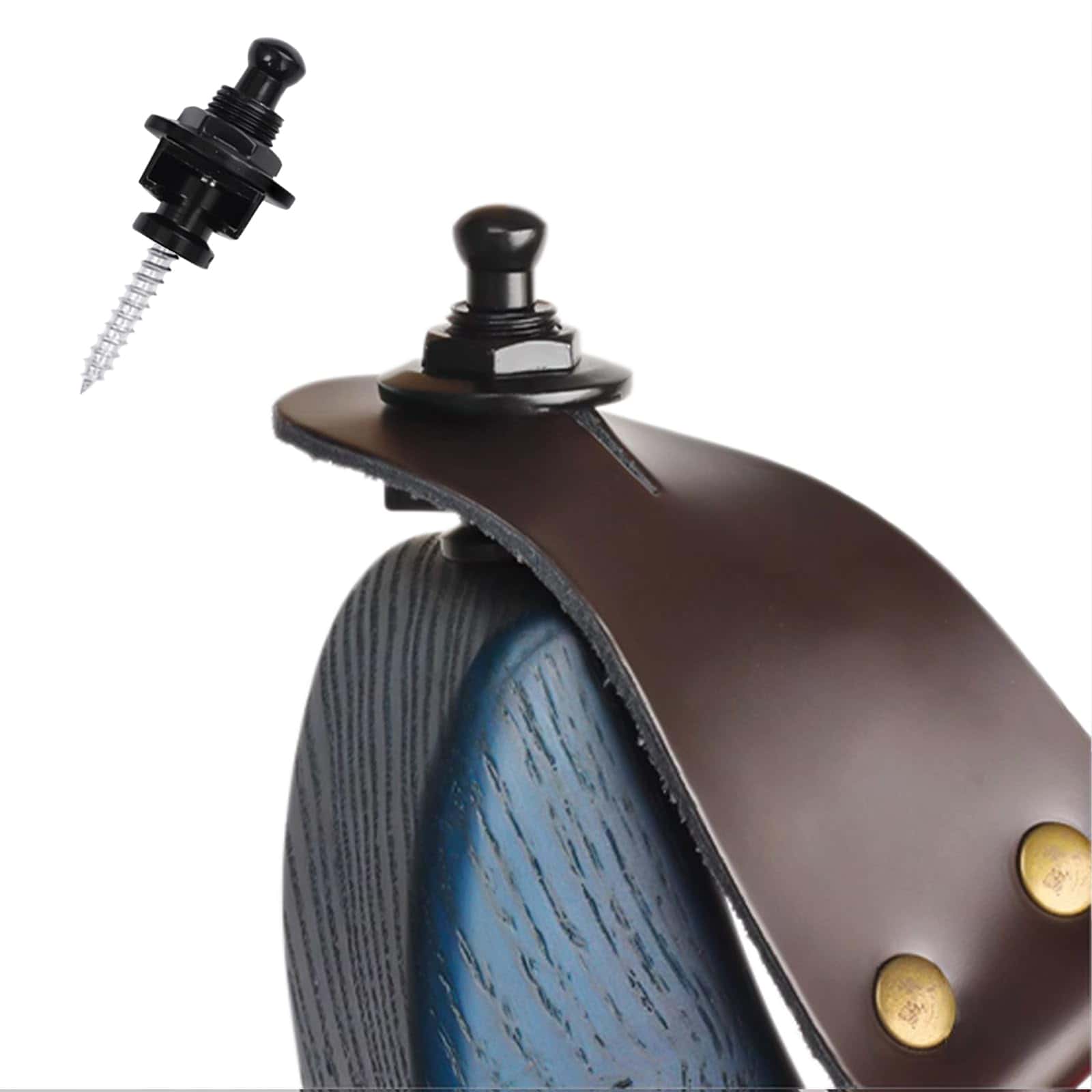 Botones de Bloqueo para Correa de Guitarra 2 PCS Guitar - Imagen 6