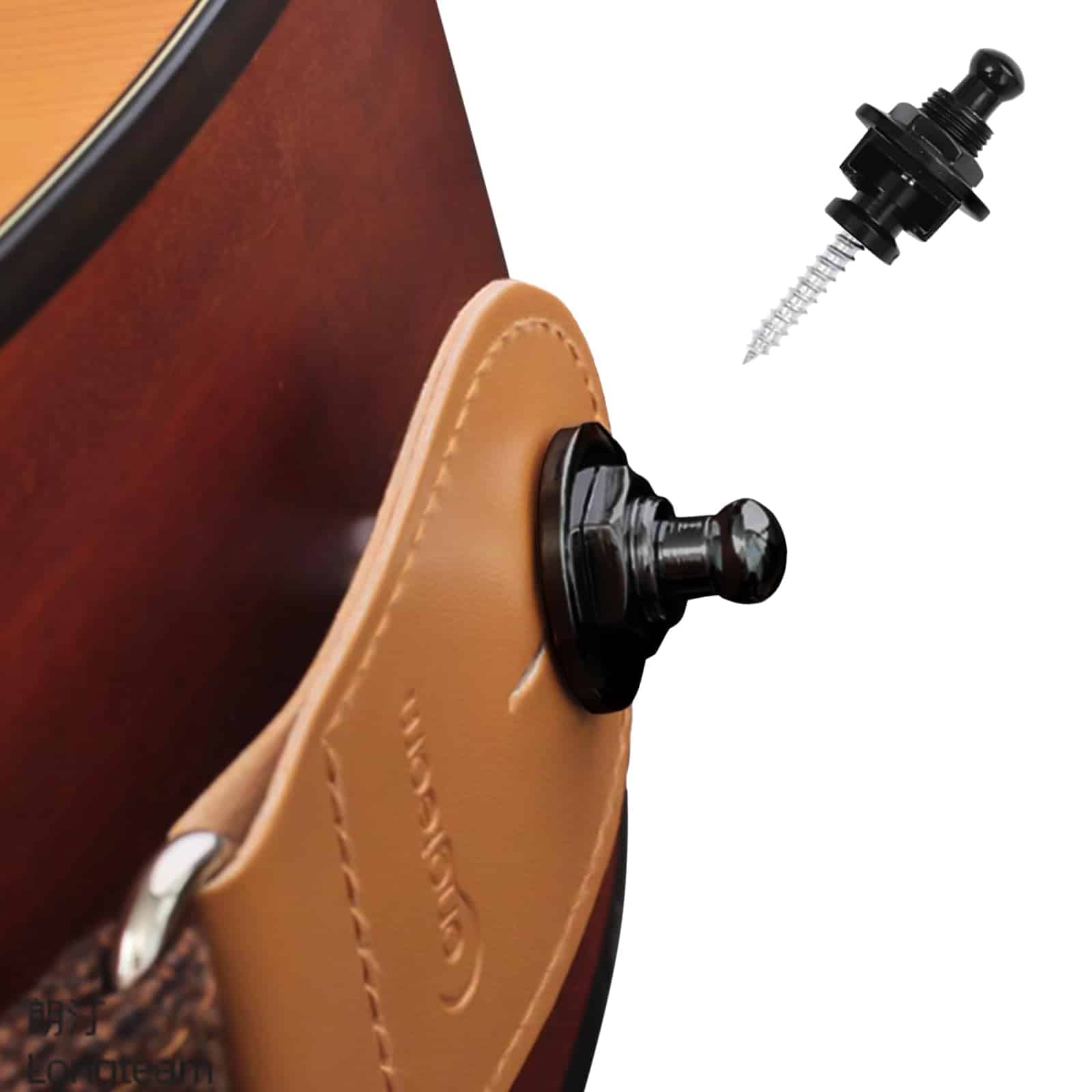 Botones de Bloqueo para Correa de Guitarra 2 PCS Guitar - Imagen 5