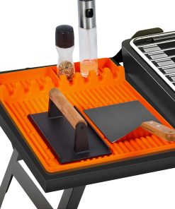 Tapete de herramientas de parrilla de -Naranja