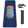 Tapete de Yoga Antideslizante TPE para Hombres y Mujeres,