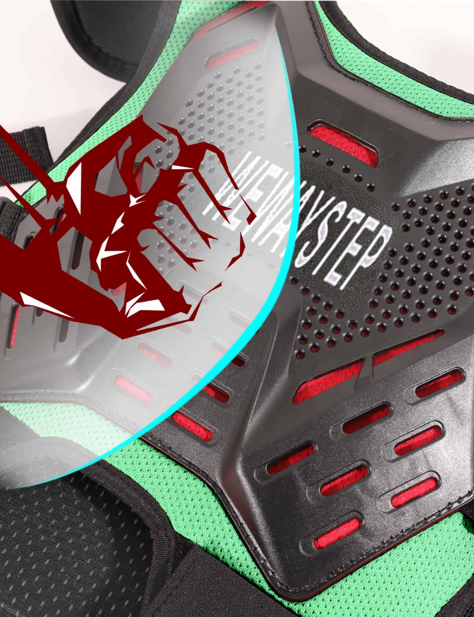 Equipo de protección para motocicleta para niños, armadura - Imagen 4