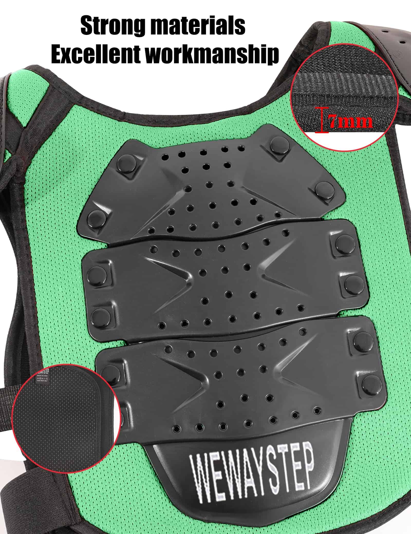 Equipo de protección para motocicleta para niños, armadura - Imagen 5