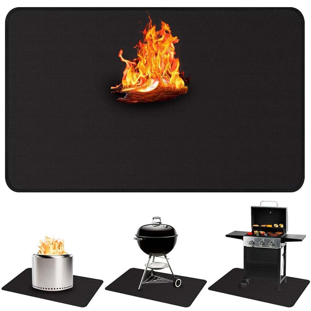 Sherytoy 48 x 36 Pulgadas Tapetes para Parrilla al Aire