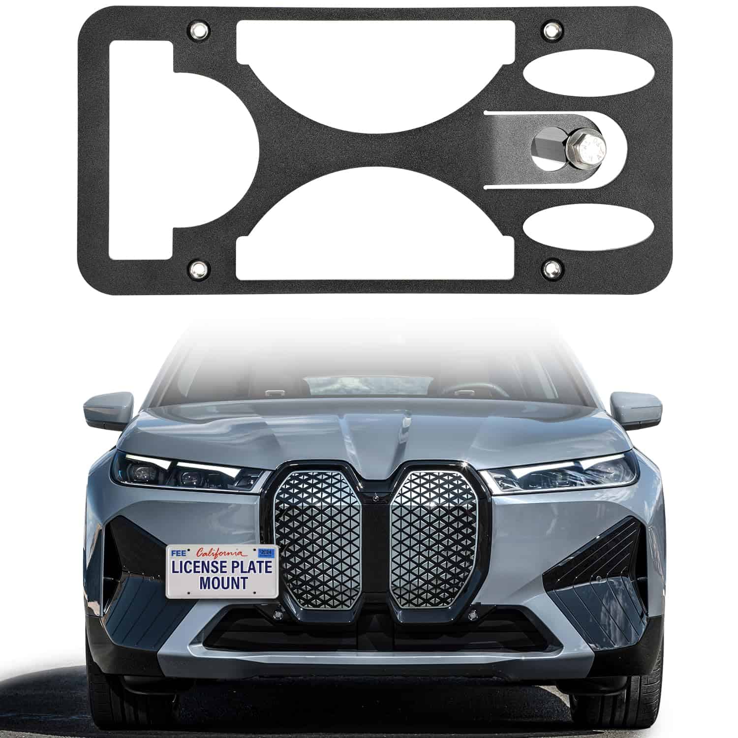 Soporte de placa de matrícula delantero compatible con el