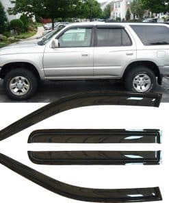 4pcs Deflectores de ventanas laterales a prueba de lluvia