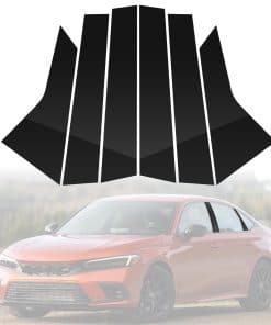 Kit de molduras de columna BASIKER Fit para Honda Civic