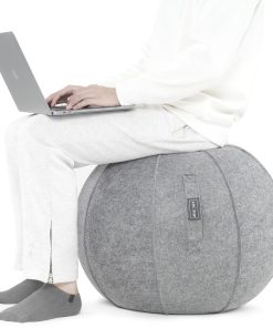 ANC POP Pelota de Yoga, Pelota de Ejercicio -Gris