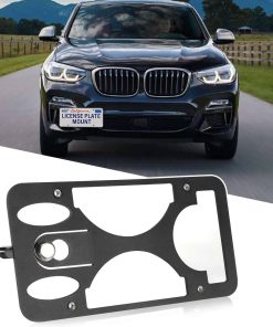 Soporte de matrícula delantera compatible con BMW X4 [G02]