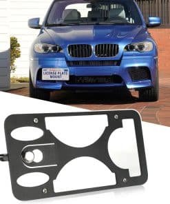 Soporte de placa de matrícula delantera -Negro