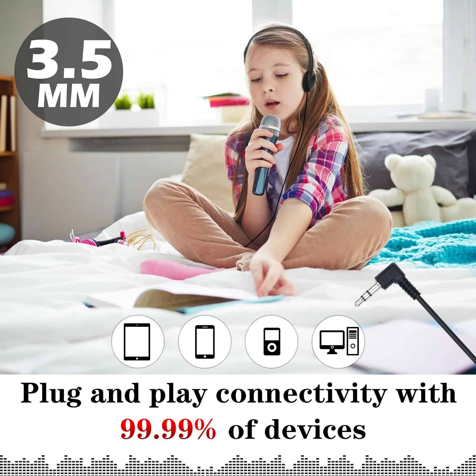 Conjunto de 30 Auriculares OSSZIT para Niños Estudiantes - Imagen 7