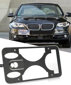 Soporte de placa de matrícula delantera -Negro