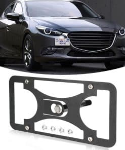 Soporte de placa frontal - Montaje en parachoques, Soporte