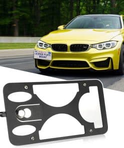 Soporte de Placa de Matrícula delantera -Negro