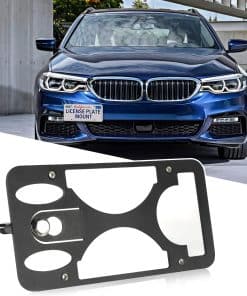 Soporte de placa delantera compatible con BMW 5 Series