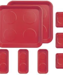 8 PCS Bandejas Magnéticas, Incluye 2 PCS de 11.4 X 10.6