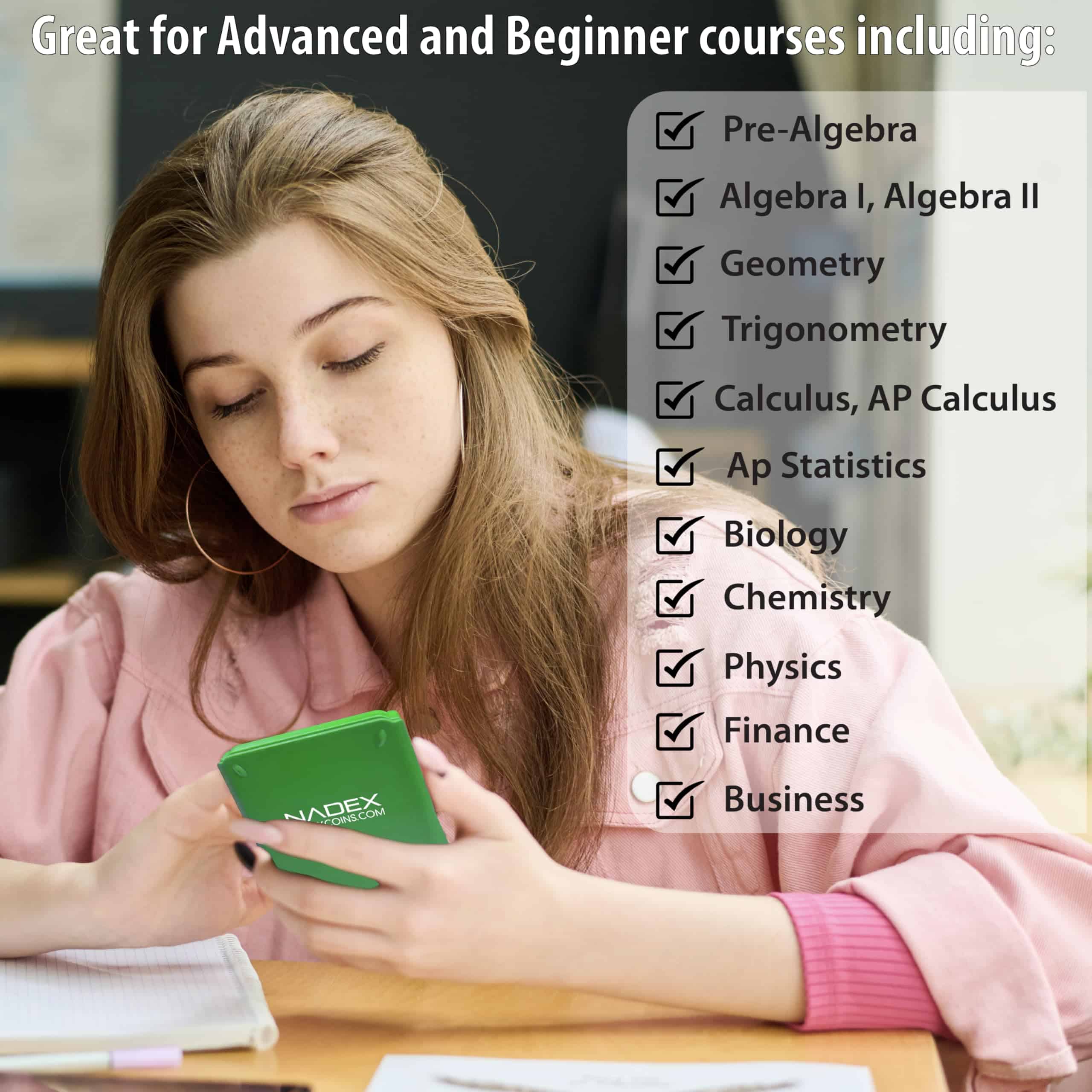 Calculadora Científica con Graficación, Incluye Estuche de - Imagen 8