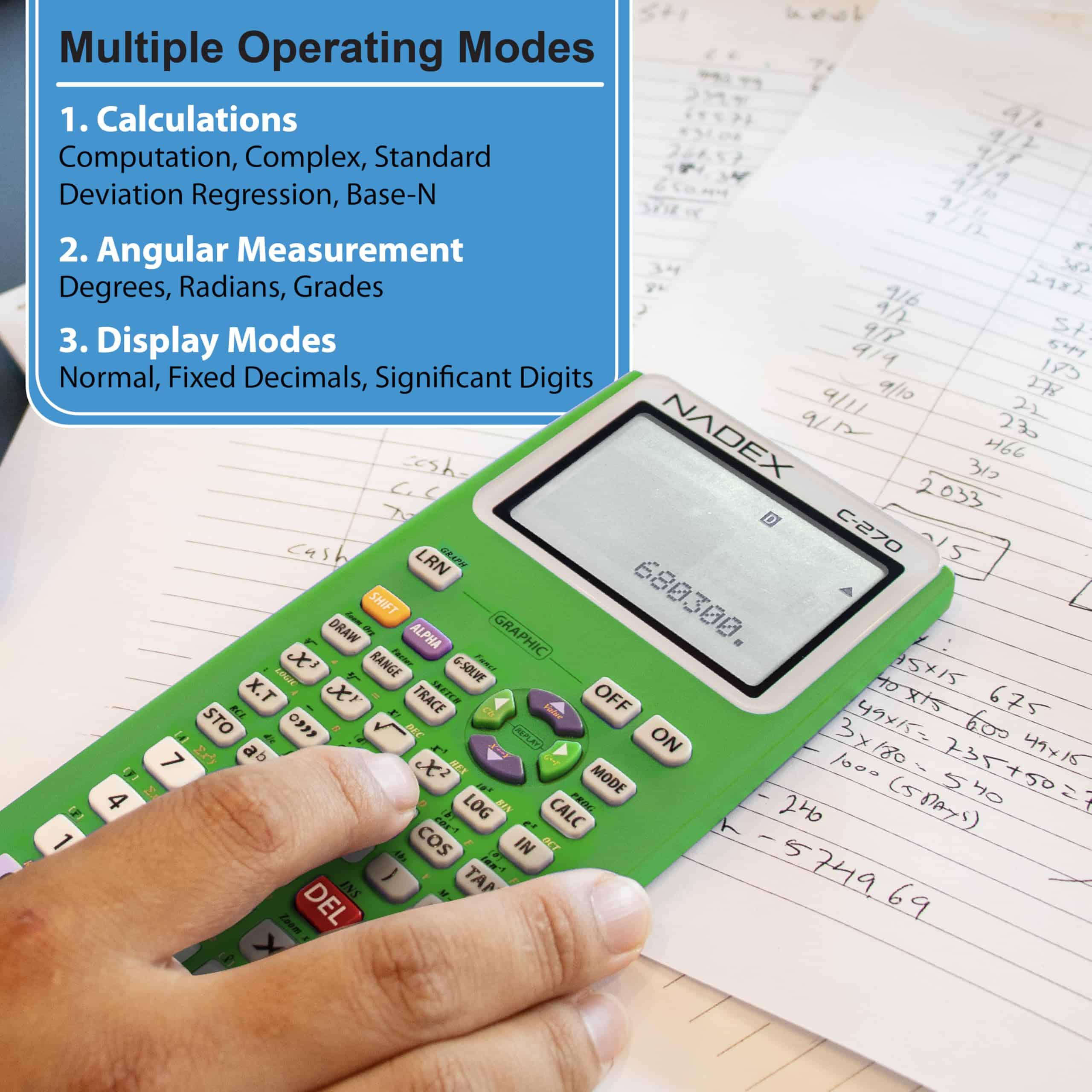 Calculadora Científica con Graficación, Incluye Estuche de - Imagen 9
