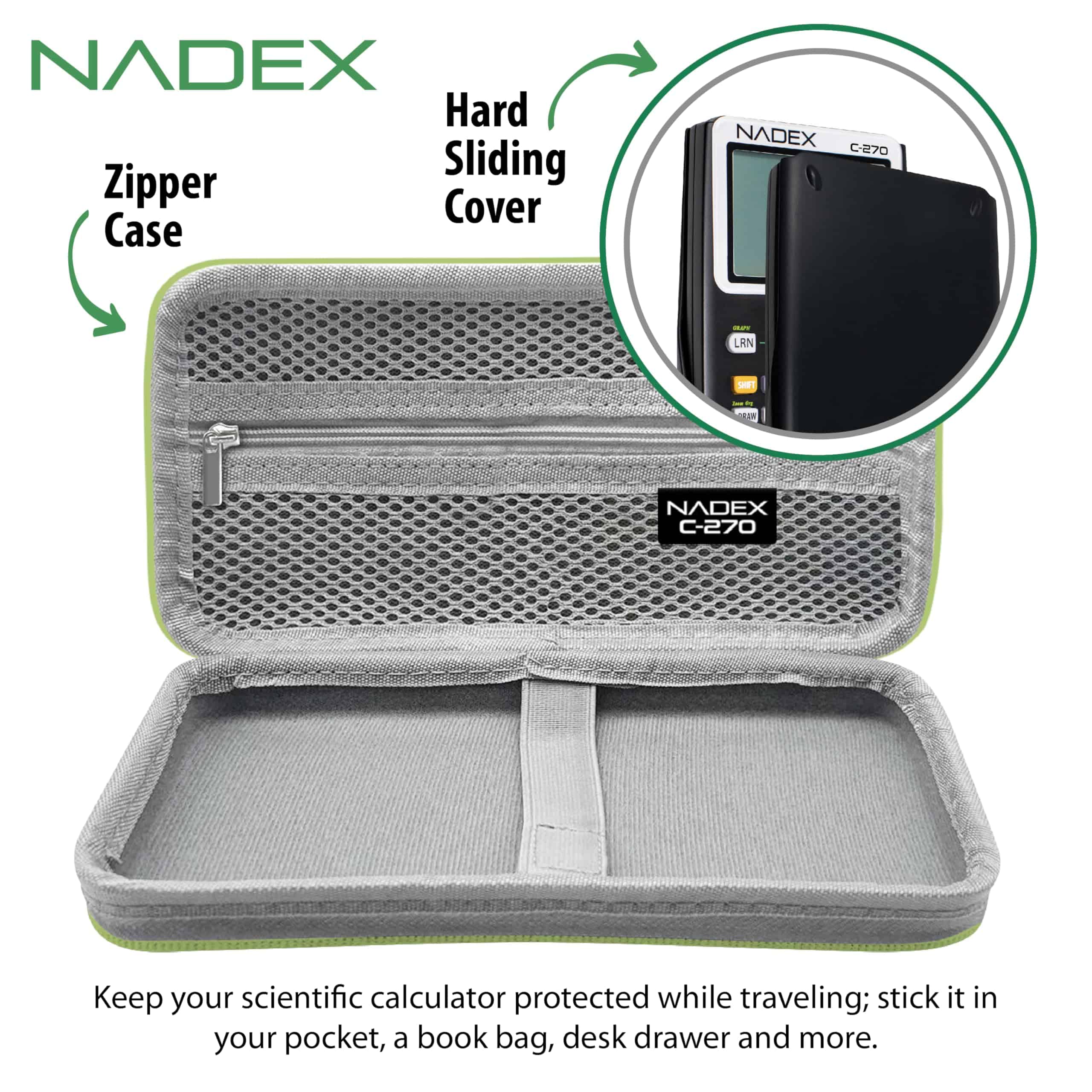 Calculadora Científica con Graficación, Incluye Estuche de - Imagen 7