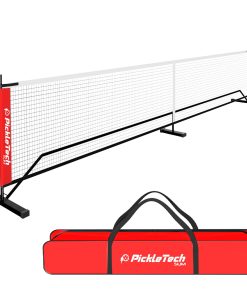 Red PICKLETECH 4.0 Slim Version Red de Pickleball Portátil