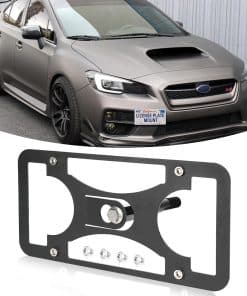 Soporte para placa de matrícula delantera- Montaje en