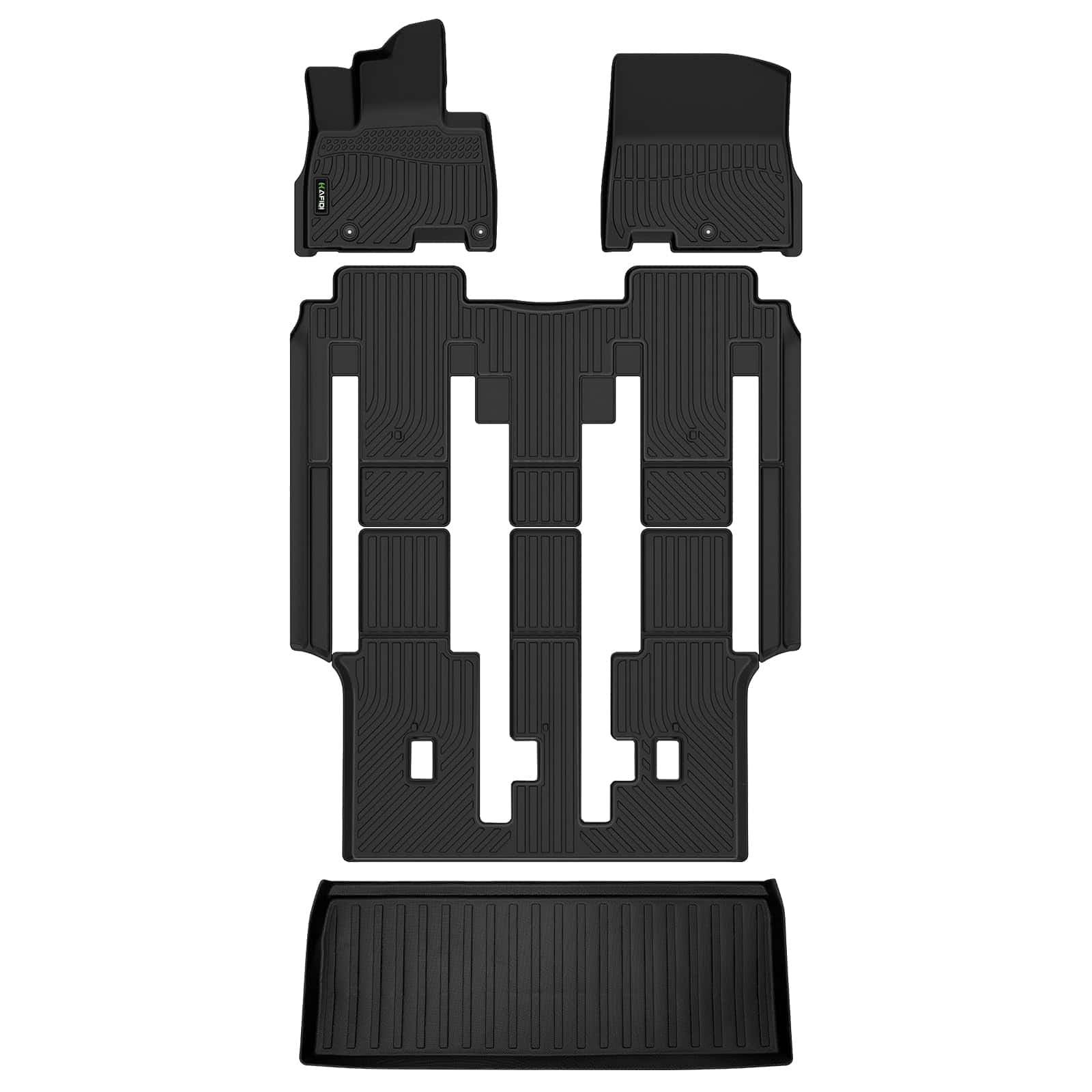 Set de Tapetes de Piso y Forro de Carga HAFIDI para Kia