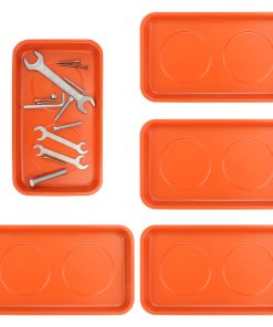 5 PCS Bandejas Magnéticas, 9.4X5.5x1.4 Pulgadas, Bandeja