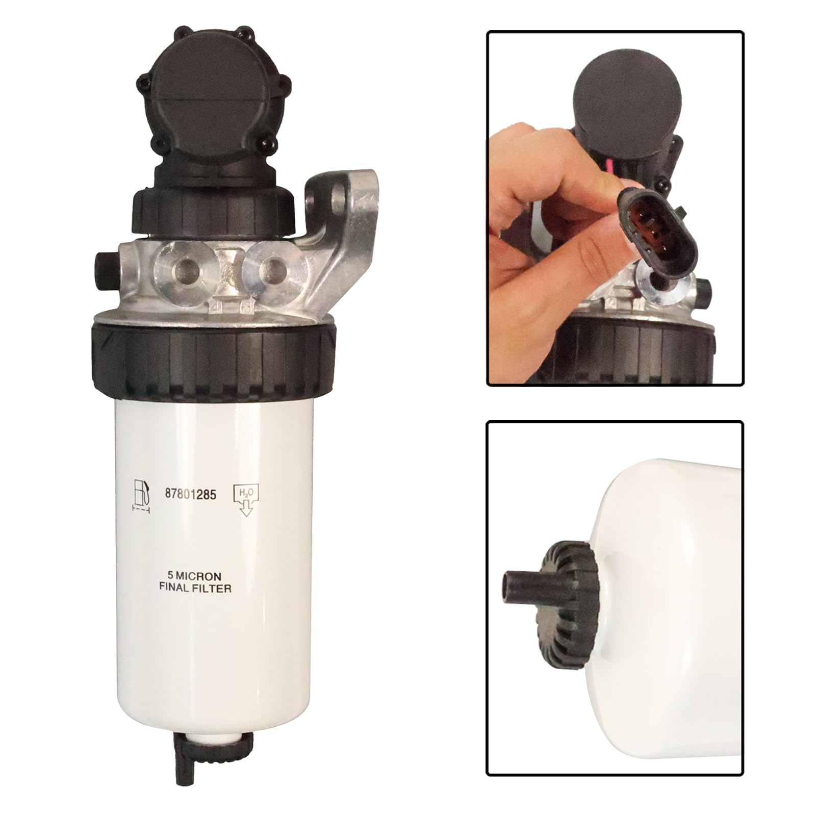 BCXFORK Conjunto de Bomba de Combustible y Filtro 87802202 - Imagen 3