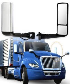 Espejo de puerta cromado de reemplazo para International