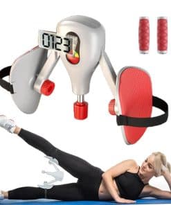 Thigh Master 0-77 lbs con Resistencia Ajustable y Correas