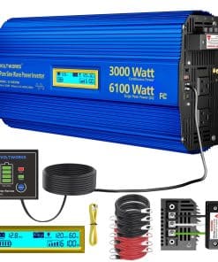 Inversor de onda sinusoidal pura de 3000 vatios 3000W 12V a