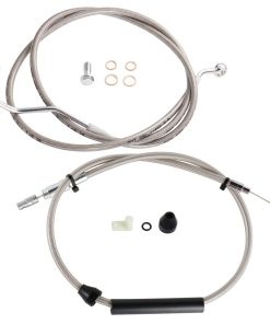 TIGERSGATE Kit de Cable de Embrague Hidráulico de 14" Ape