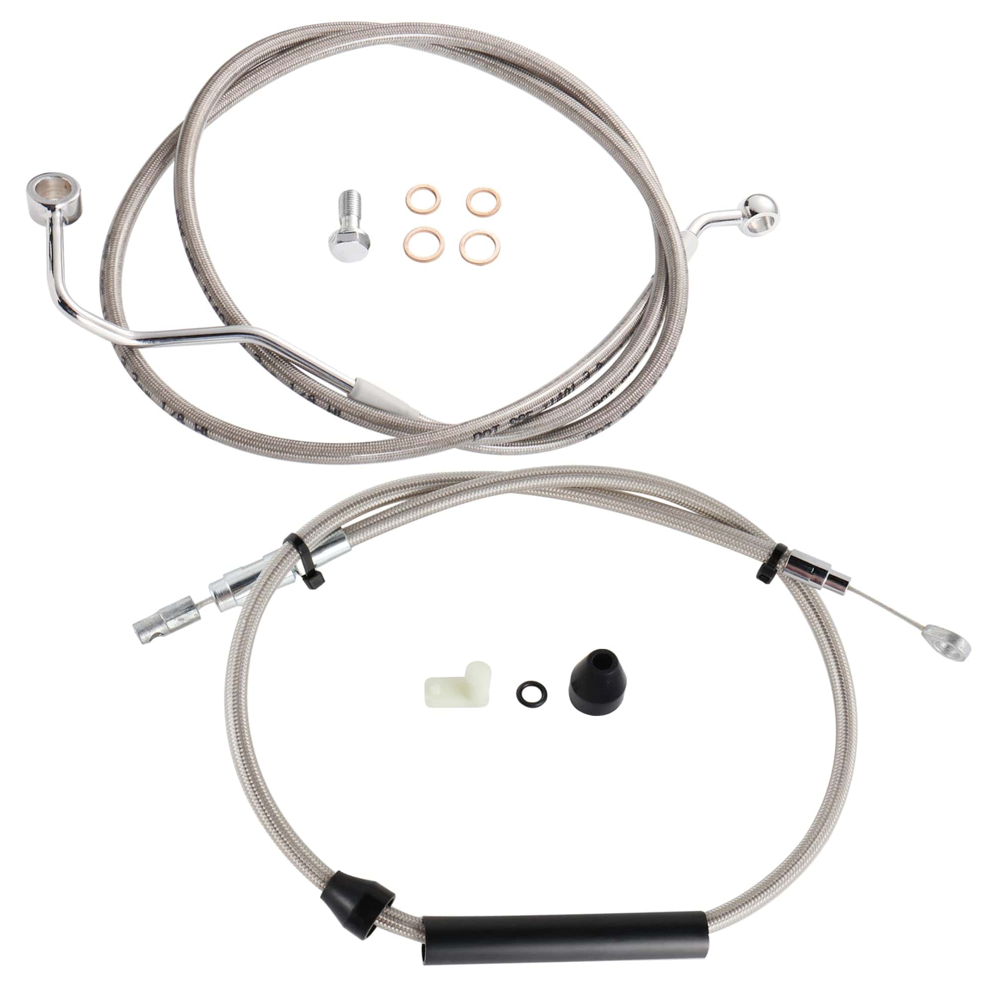 TIGERSGATE Kit de Cable de Embrague Hidráulico de 14" Ape