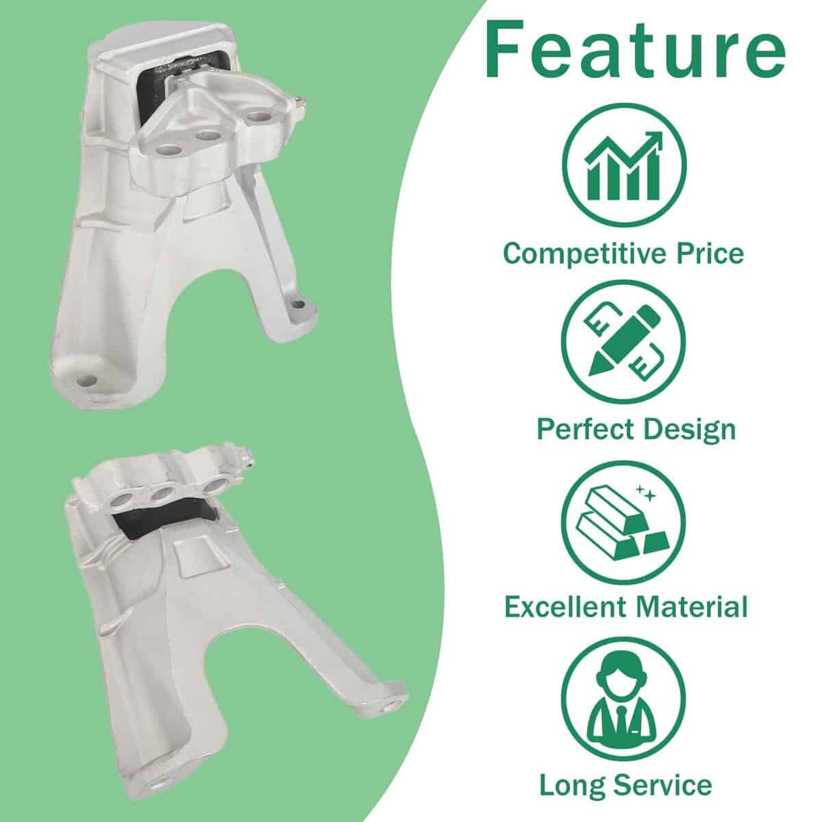 Soporte de motor del lado derecho awliye, Juego de montaje - Imagen 7