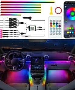 Luces de Tira LED para Automóvil Jushope, Luces Interiores