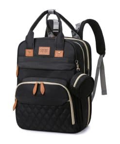 Mochila para pañales Apexmode, Bolsa de viaje -Gris