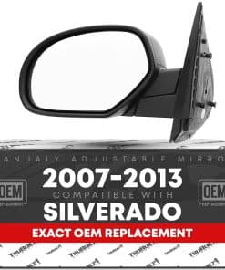 Espejo lateral del lado del conductor de repuesto