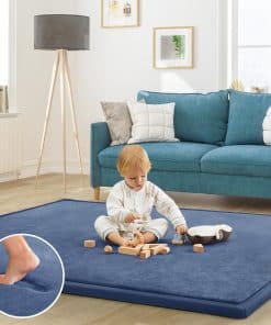Tapete de Juego para Bebés Tummy Time ILPEOD Alfombra de