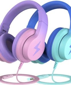 Audífonos para Niños Bila, con Cable y Micrófono, Limitador