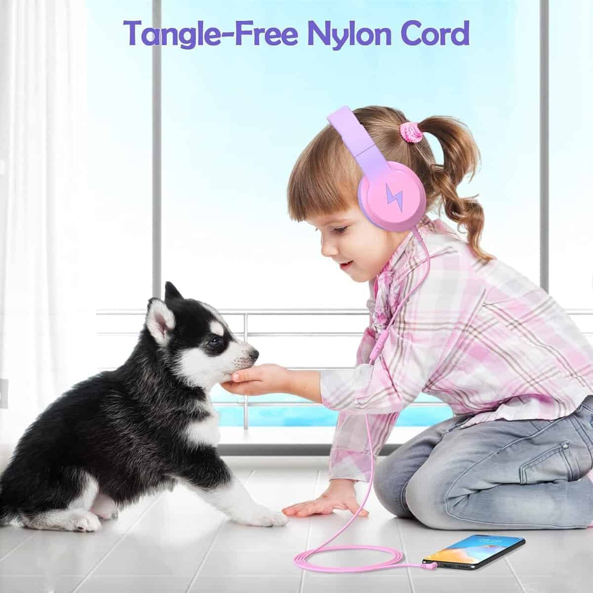 Audífonos para Niños Bila, con Cable y Micrófono, Limitador - Imagen 4