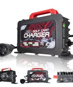 Cargador de batería de carritos de golf de 48 voltios y 15