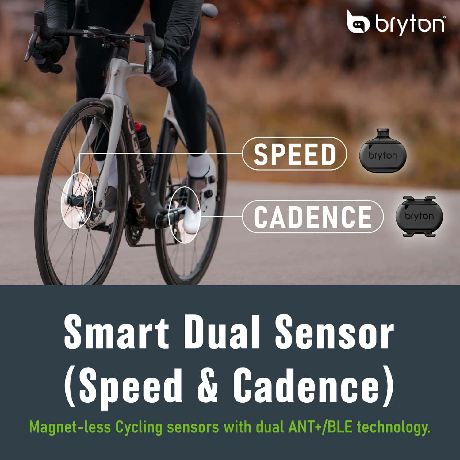 Sensores de Bicicleta Bryton - Sensor Dual (Sensor de - Imagen 3