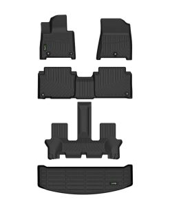 Juego de tapetes y protector de maletero HAFIDI para