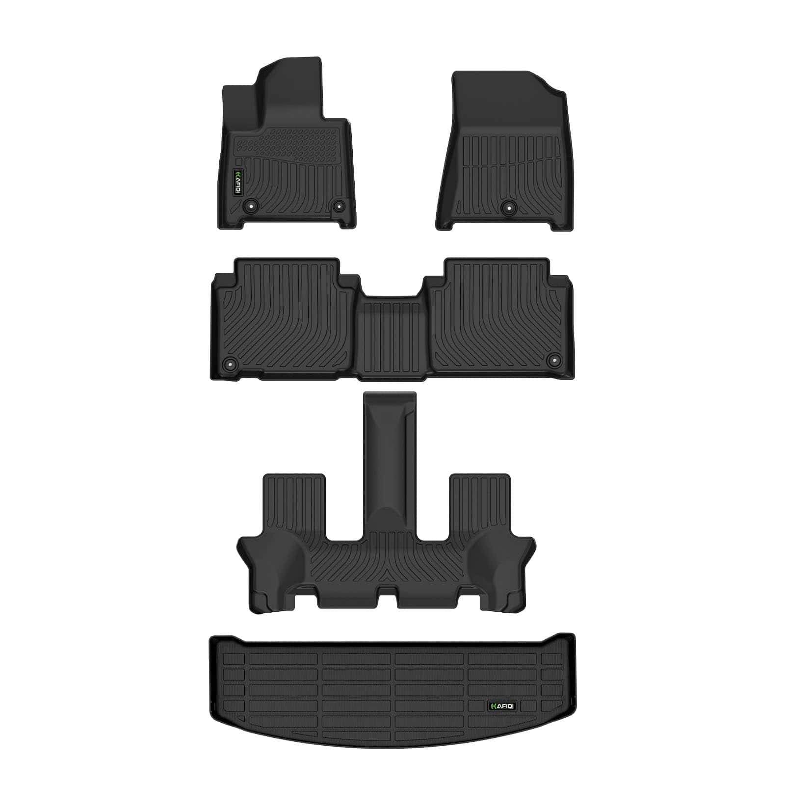 Juego de tapetes y protector de maletero HAFIDI para
