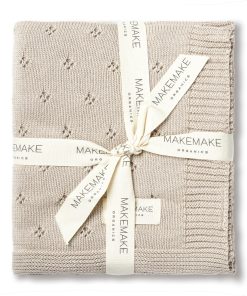 Manta de bebé de algodón orgánico MakeMake Organics -